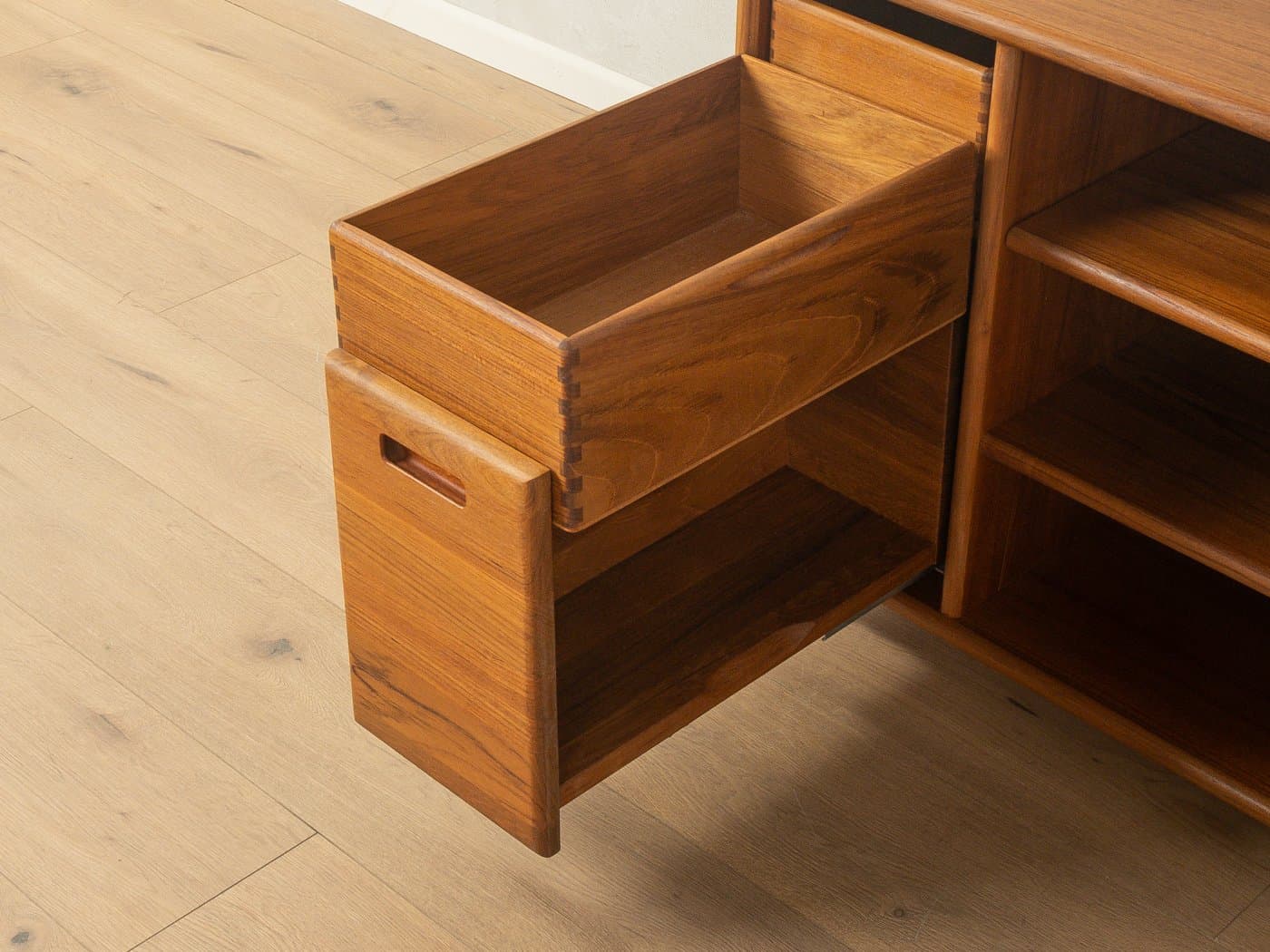 HiFi Rack, brown walnut, Dyrlund, Denmark, 1960s - 280526