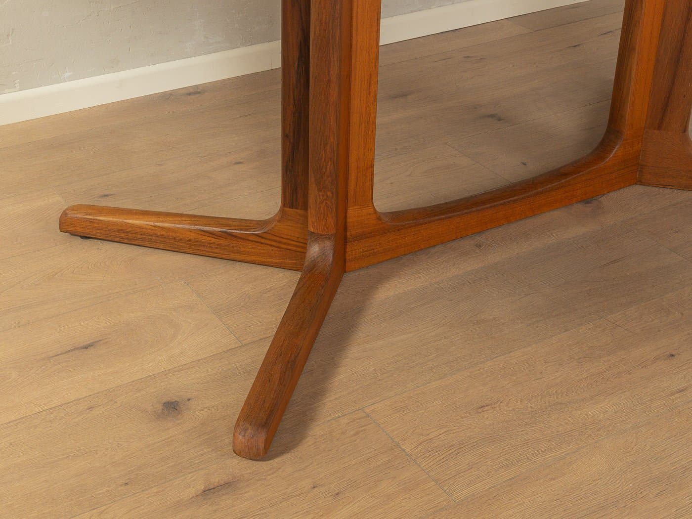 Stół jadalniany, brązowy, teak, Dania, lata 80. - 280492