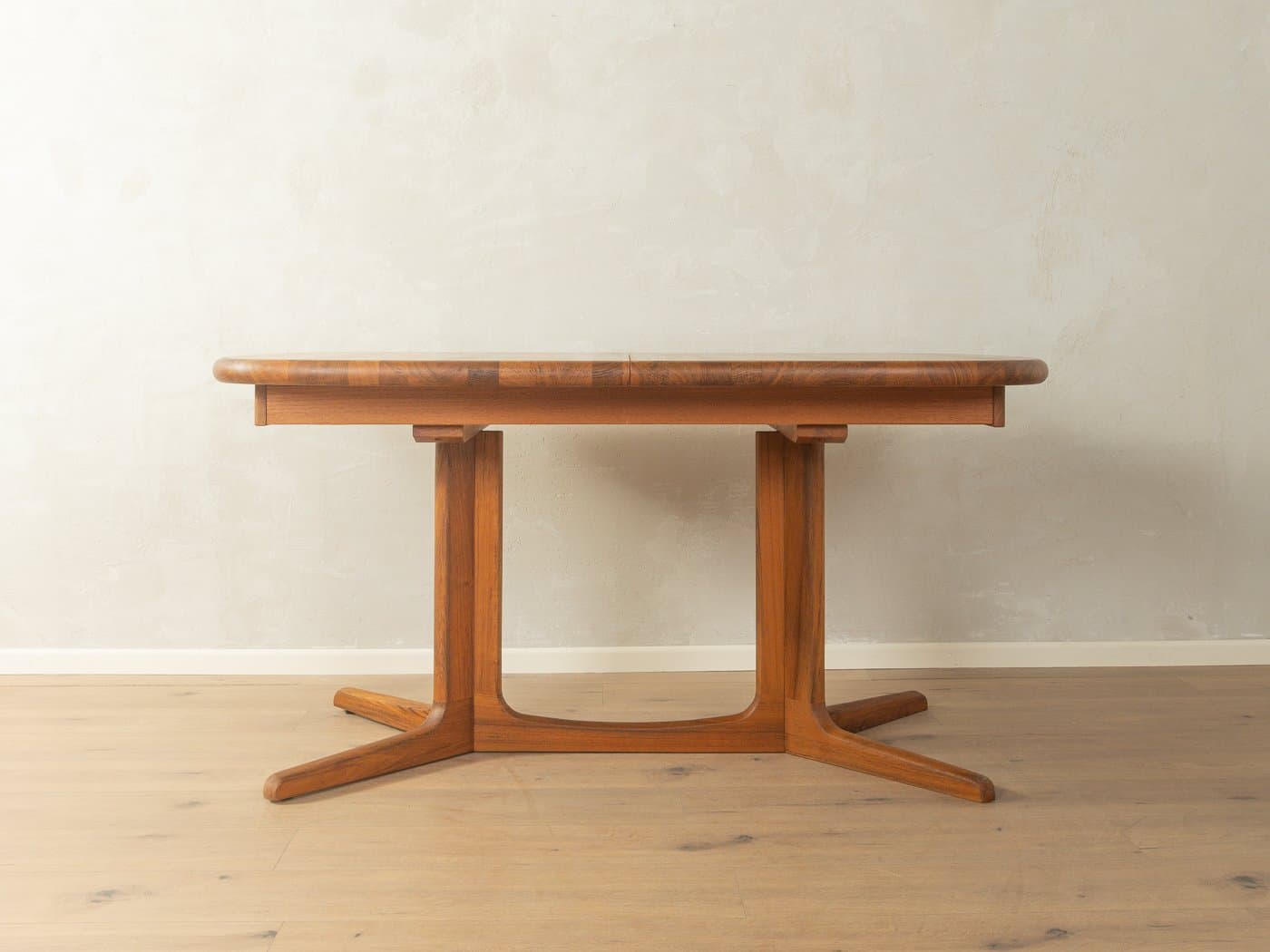 Stół jadalniany, brązowy, teak, Dania, lata 80. - 280485