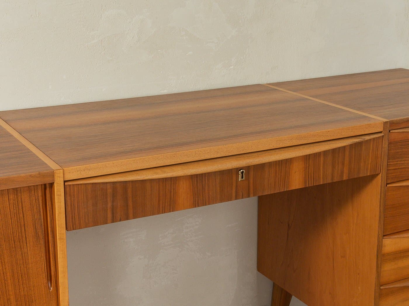 Sideboard, brown walnut, Germany, 1950s - 280477