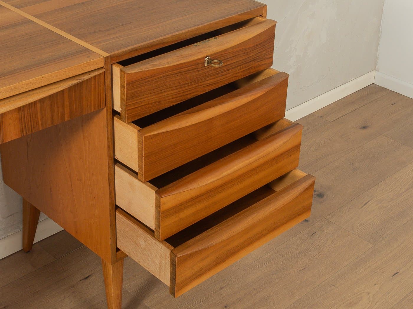 Sideboard, brown walnut, Germany, 1950s - 280475