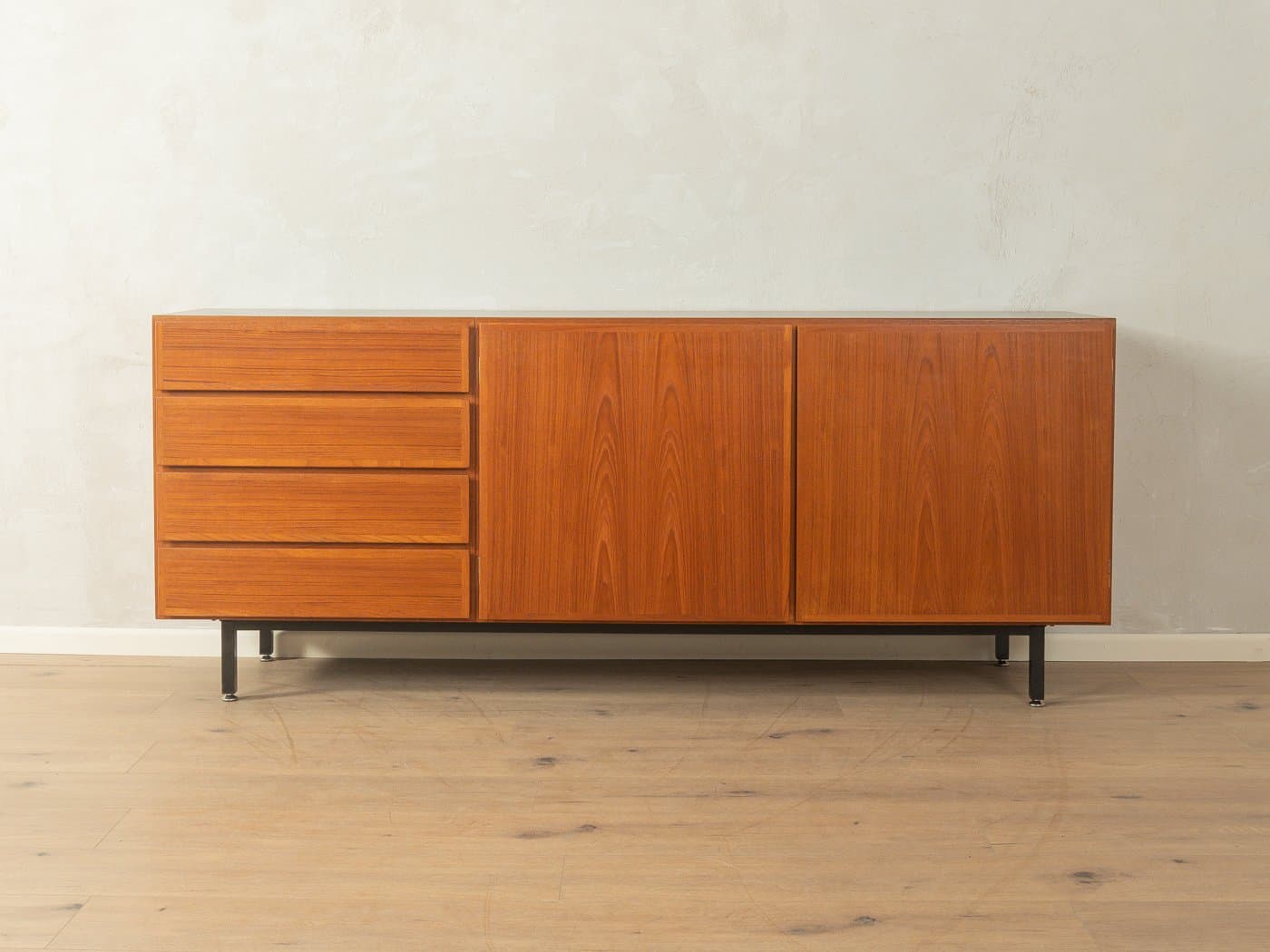Sideboard, Omann Jun, teak brązowy, Omann Jun, Dania, lata 60. - 280463