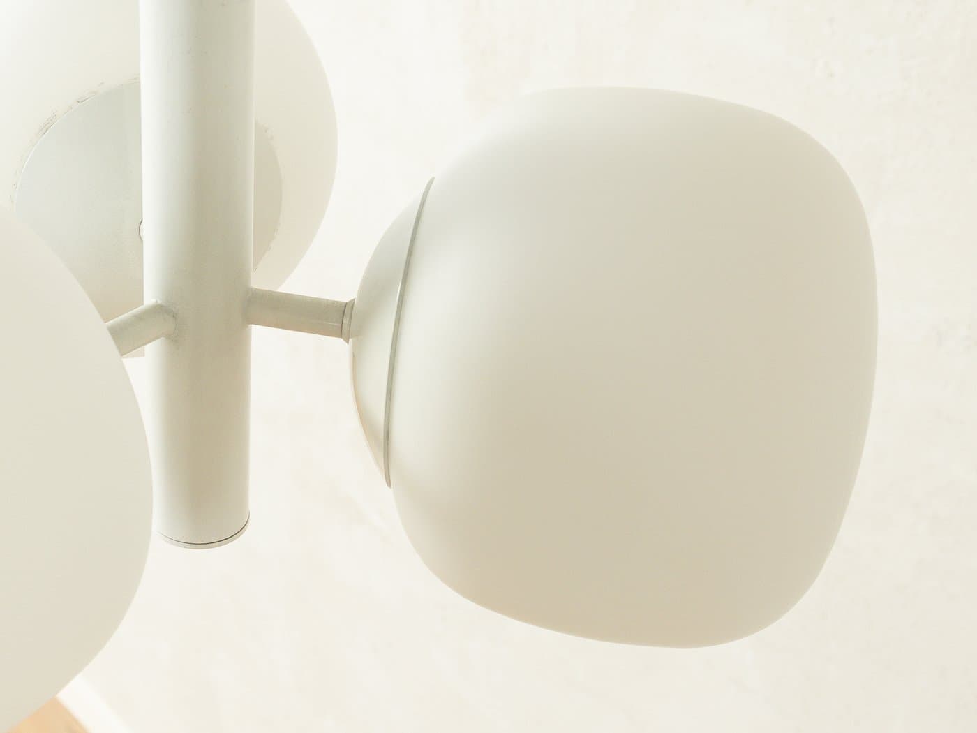 Pendant Lamp, white, frosted glass, Germany, 1960s - 280424