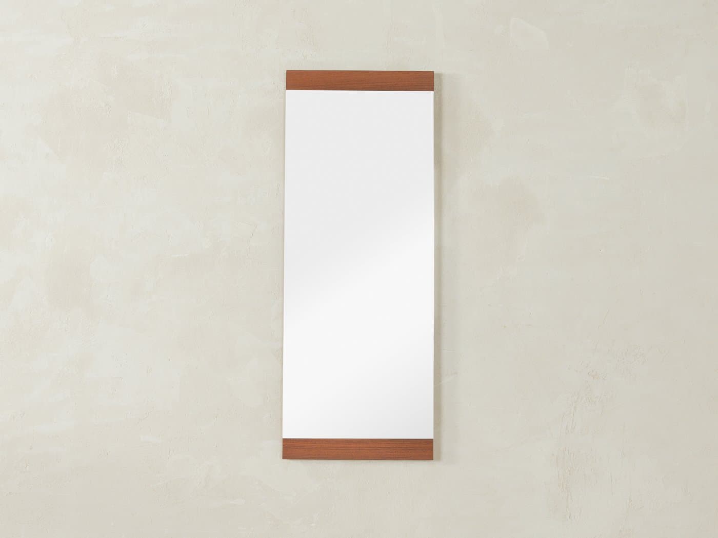 Mirror, glass, brown teak, Germany, 1960s - 280331