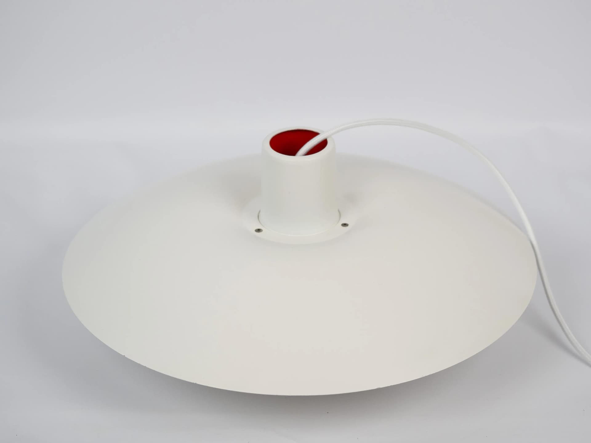 Ivory White Aluminum PH 4/3 Pendant Lamp, by P. Henningsen for Louis Poulsen, Denmark, 1960s - 20468
