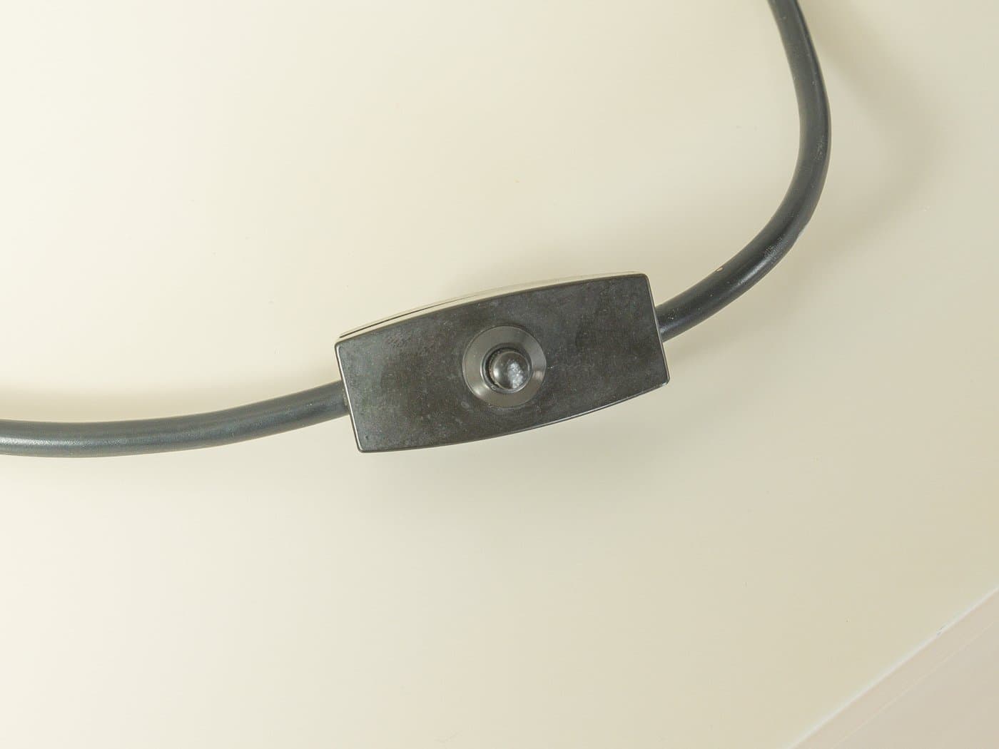 Lampa stołowa Space Age Eyeball, metal czarny, Staff Leuchten, Niemcy, lata 70. - 280267