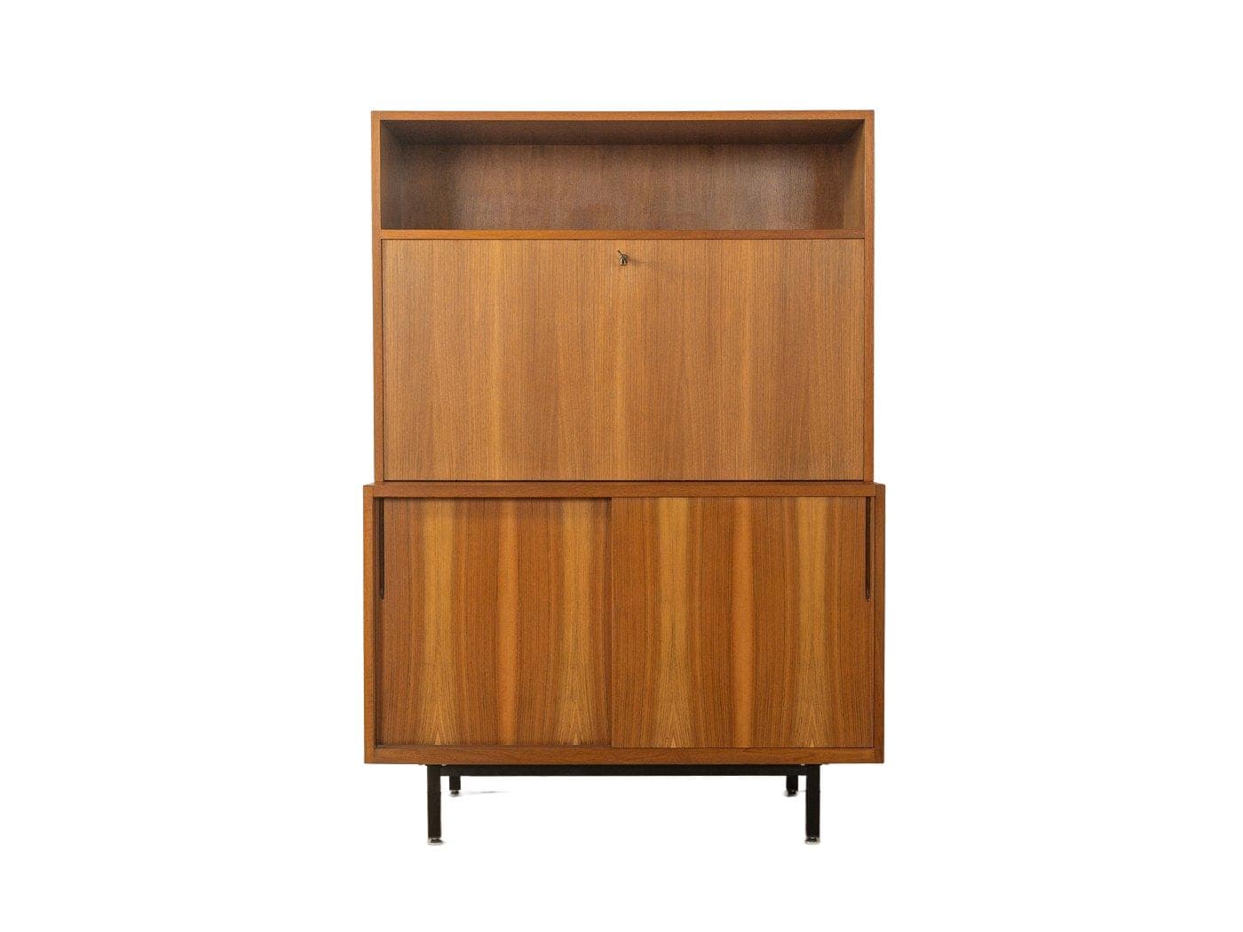 Sekretarzyk, orzech brązowy, Niemcy, lata 50.