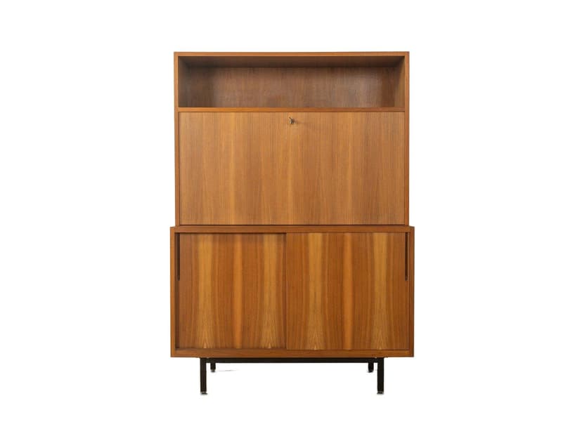 Sekretarzyk, orzech brązowy, Niemcy, lata 50.