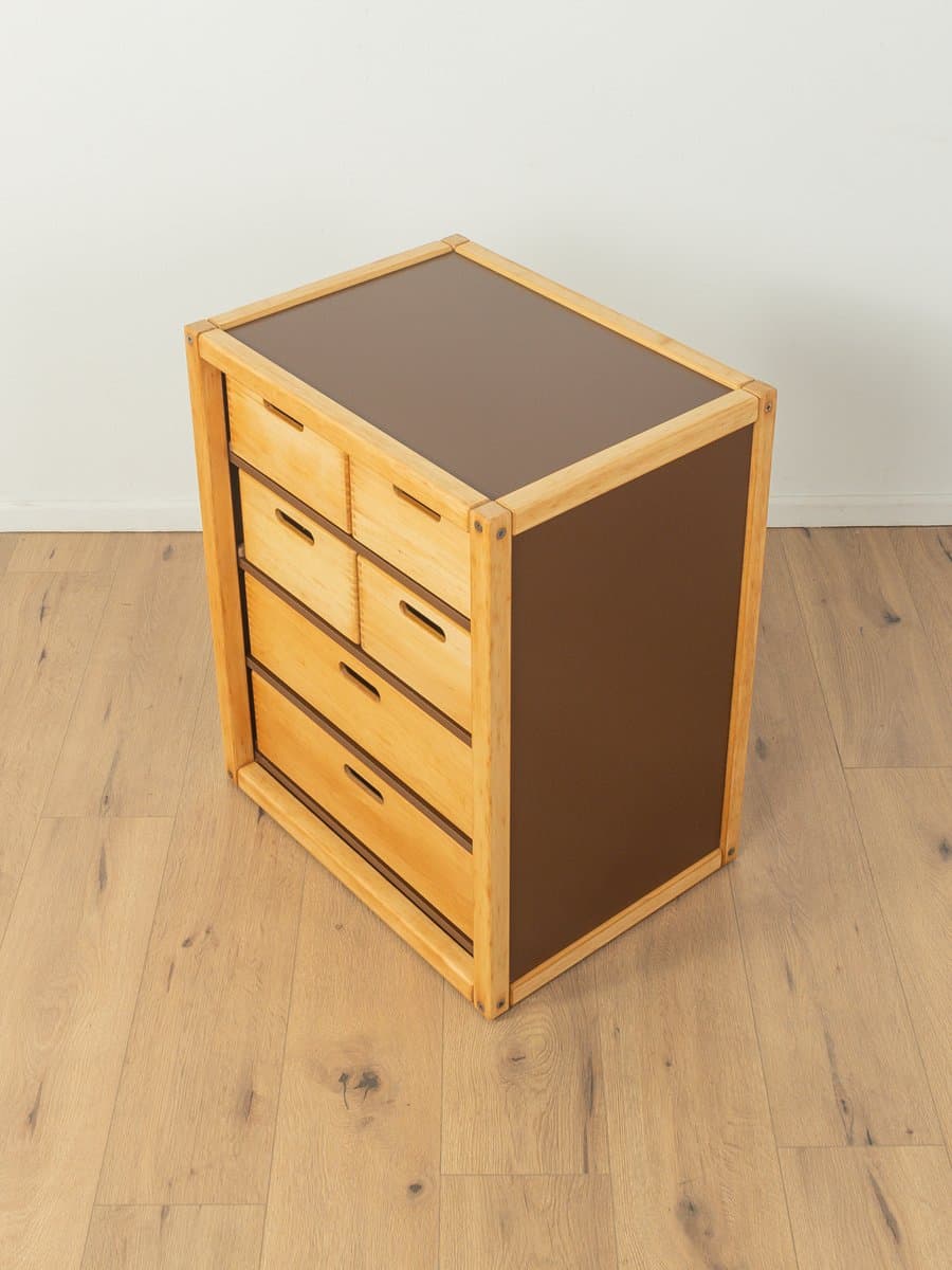 Komoda Flötotto, beżowy, buk, Niemcy, lata 70. - 280197