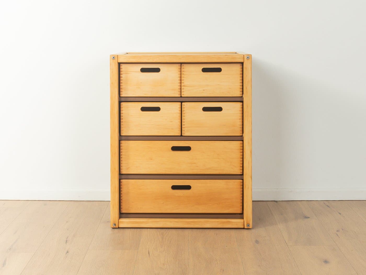 Komoda Flötotto, beżowy, buk, Niemcy, lata 70. - 280201