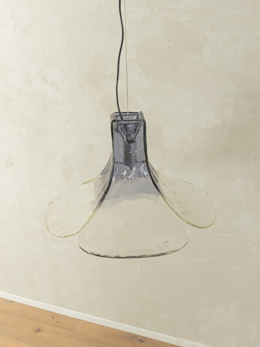 Pendant Lamp Murano, blue, glass, Mazzega, Italy, 1970s - 280176