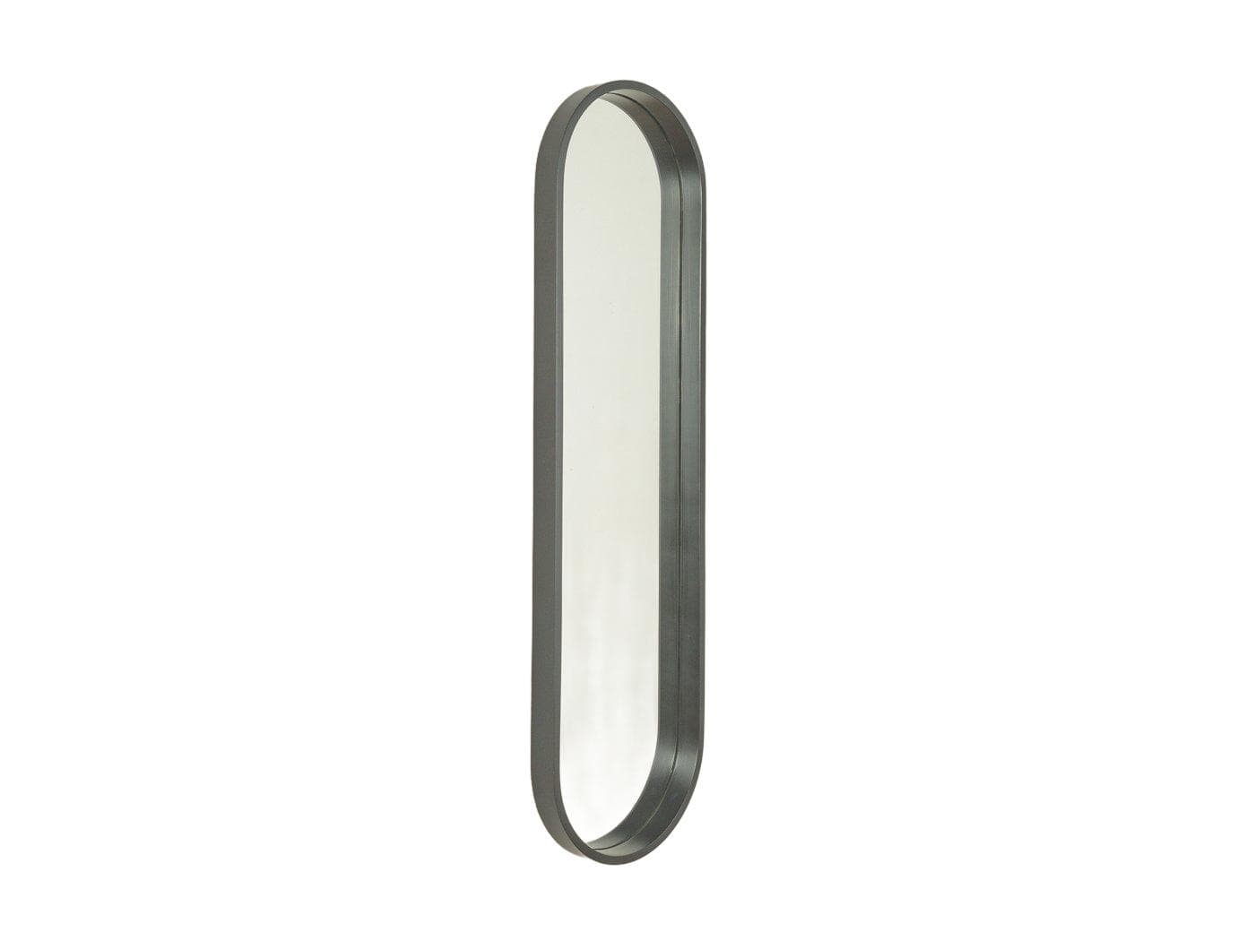 Lustro, czarne szkło, Niemcy, lata 80.