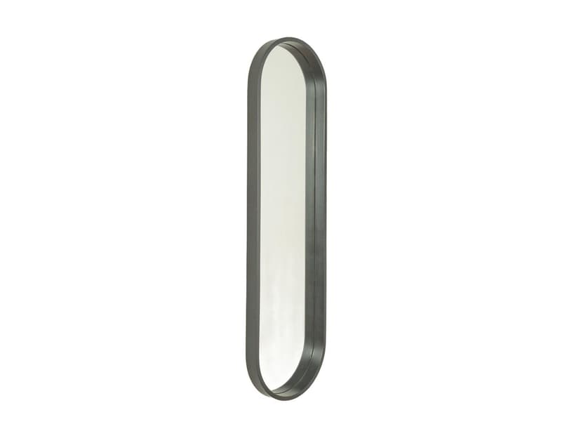 Lustro, czarne szkło, Niemcy, lata 80.