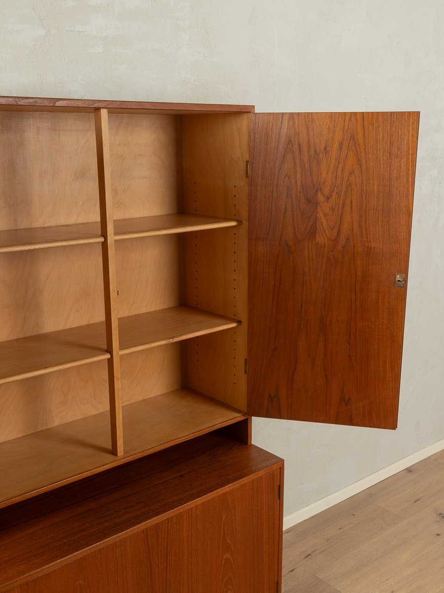 Komoda Ry 16, teak brązowy, proj. H. Wegner, Dania, lata 50. - 280039