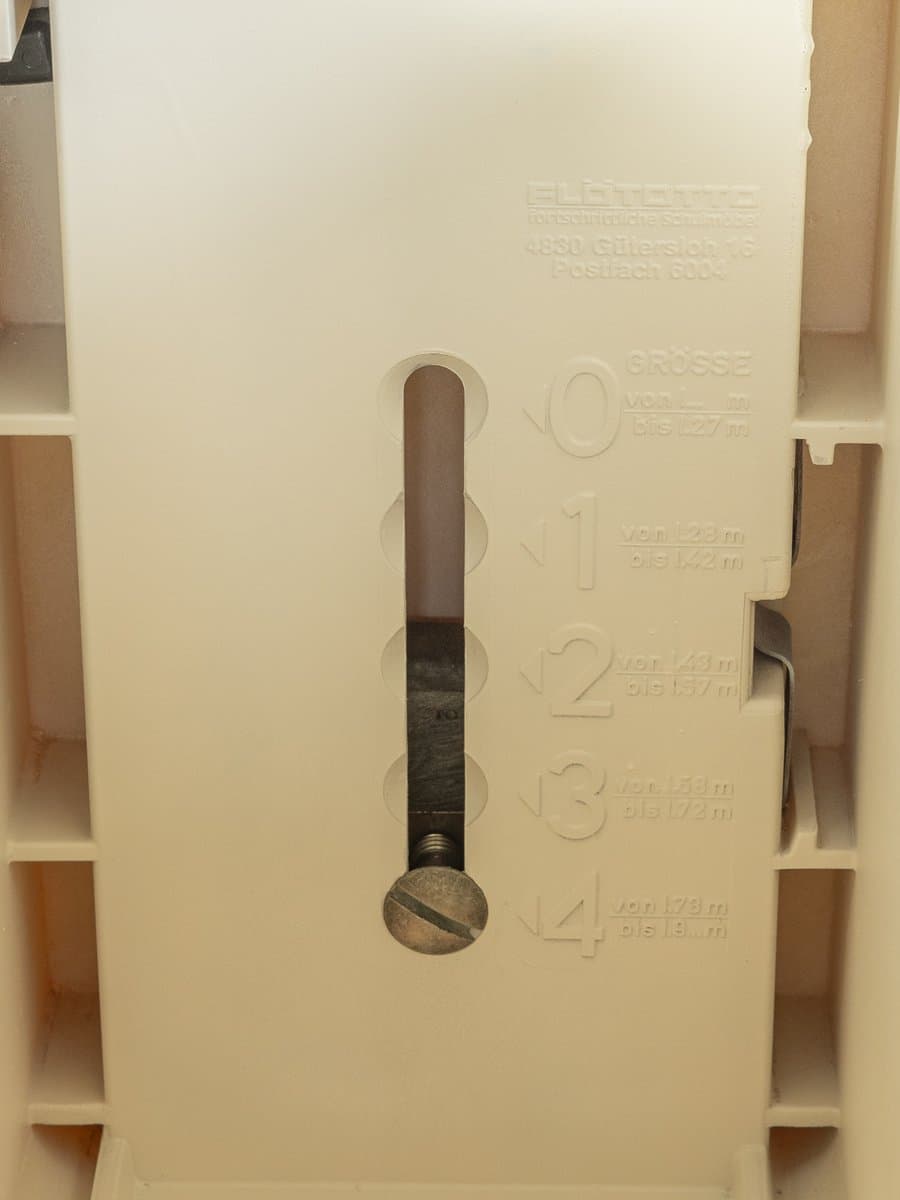 School Desk Space Age, white black plastic, black metal, by L. Colani, Germany, 1970s. - 280024