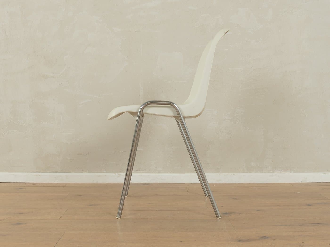 Zestaw czterech krzeseł jadalnianych, beżowy, Niemcy, lata 70. - 279944