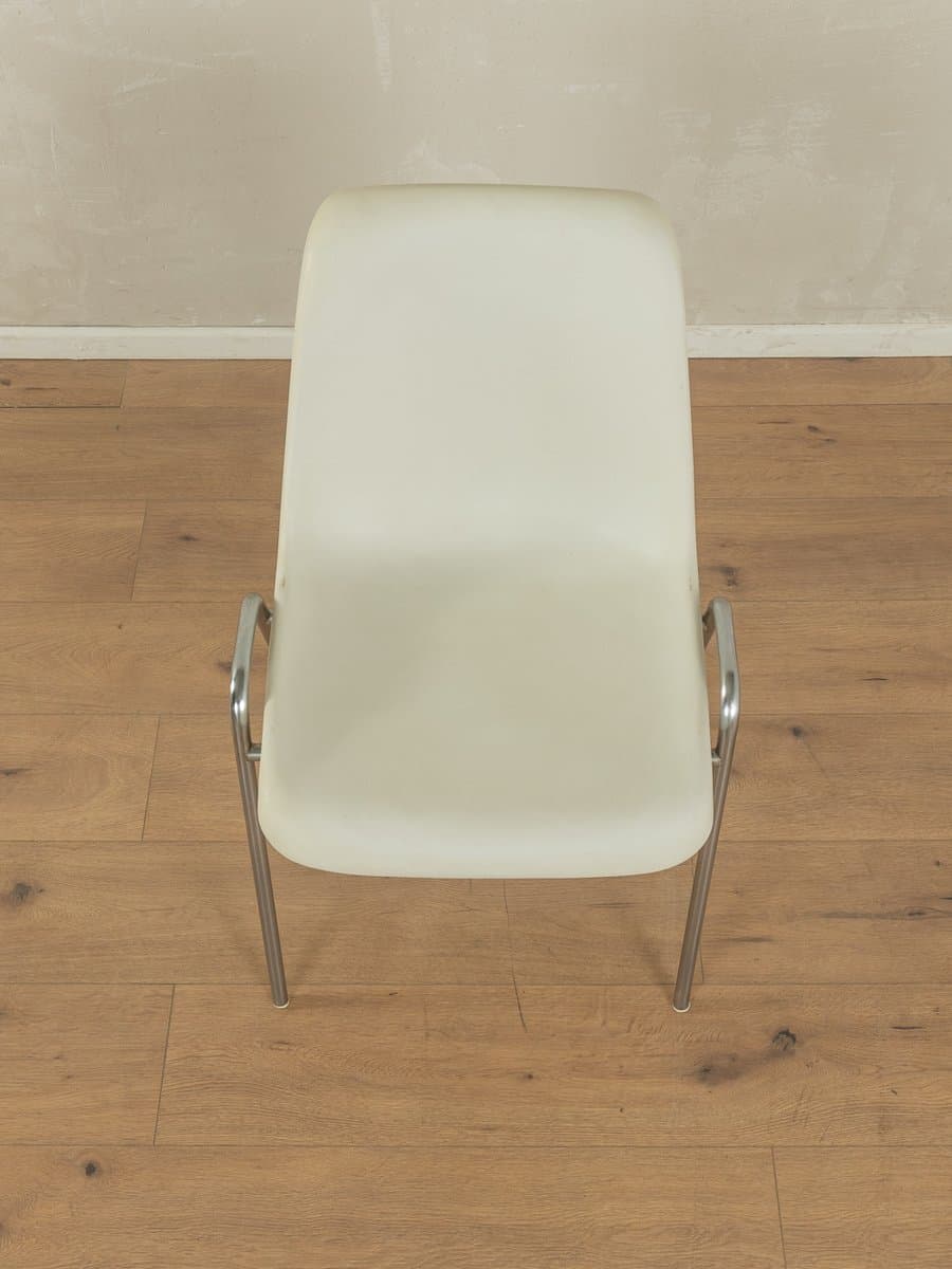 Zestaw czterech krzeseł jadalnianych, beżowy, Niemcy, lata 70. - 279946