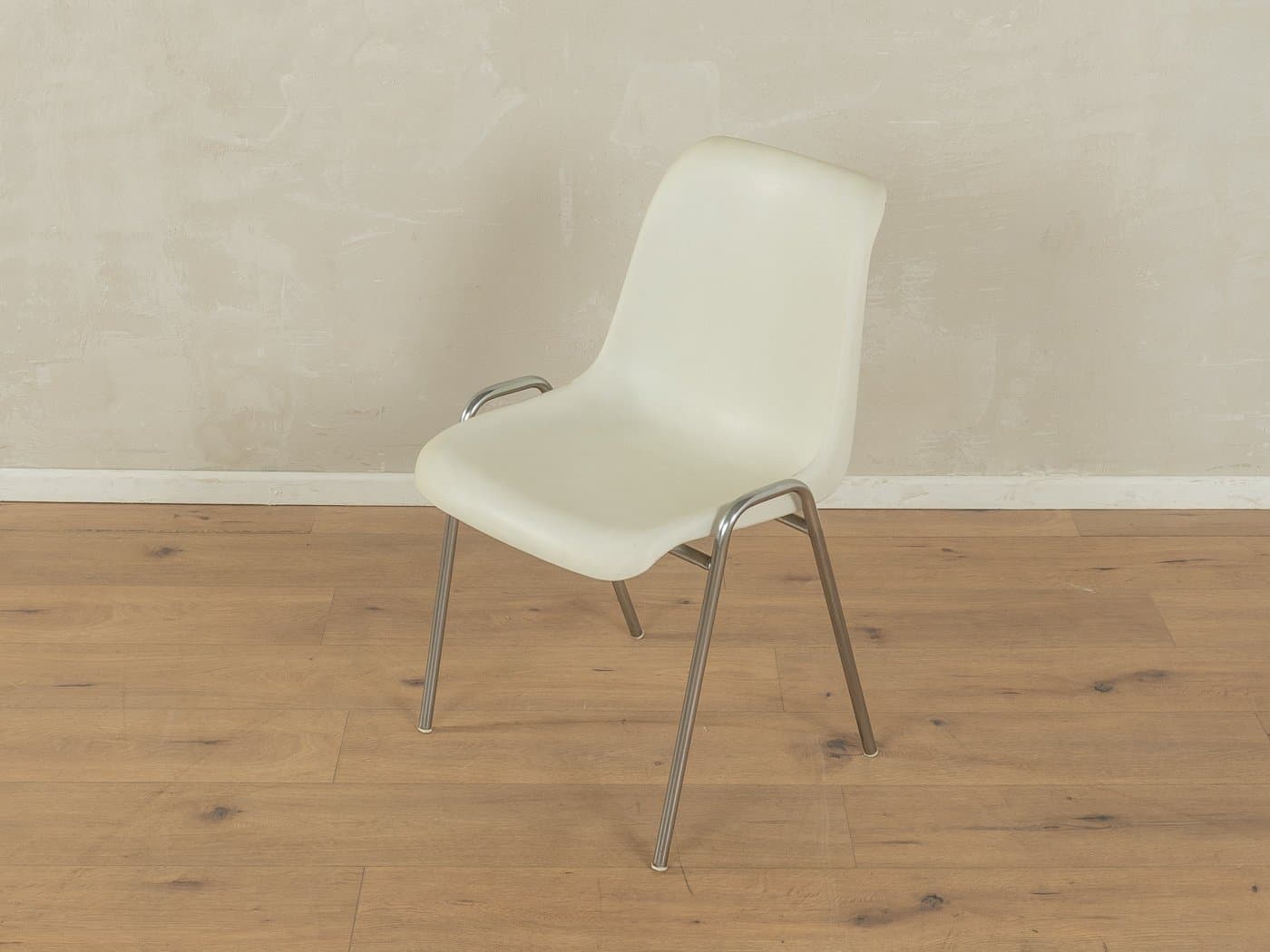 Zestaw czterech krzeseł jadalnianych, beżowy, Niemcy, lata 70. - 279942