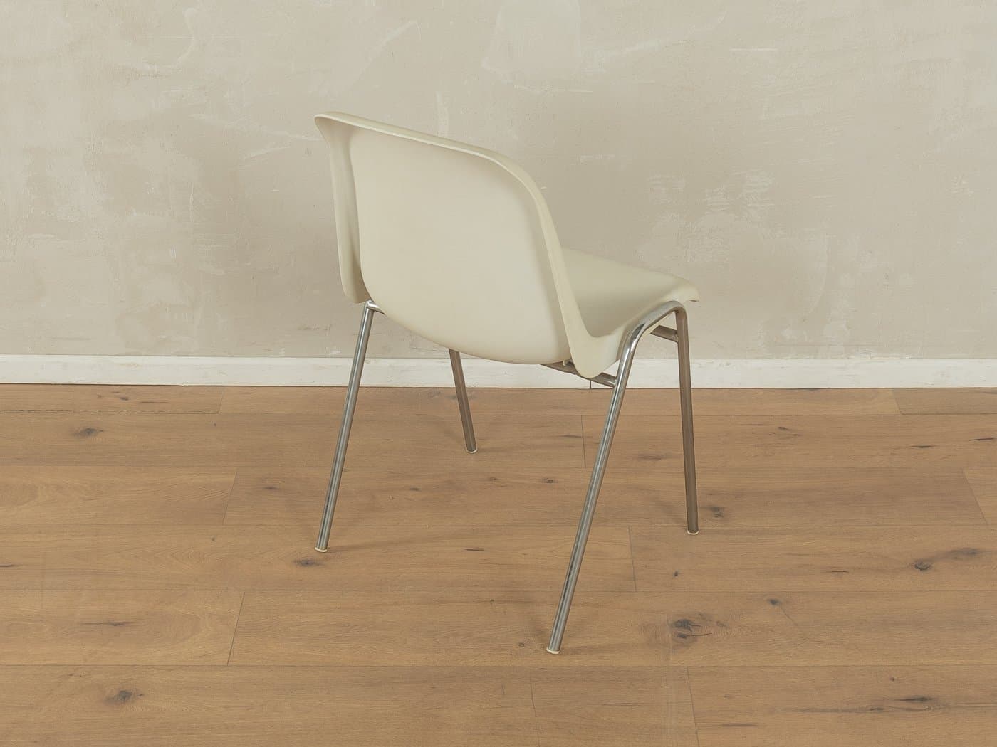 Zestaw czterech krzeseł jadalnianych, beżowy, Niemcy, lata 70. - 279945