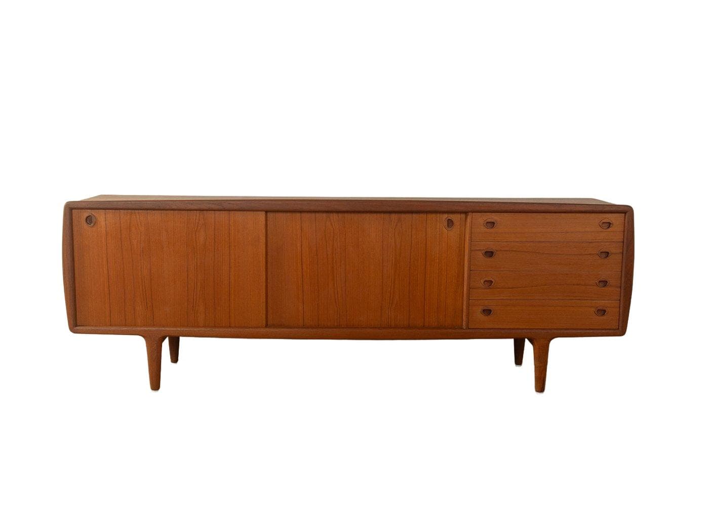 Kredens, teak brązowy, Dania, lata 60.