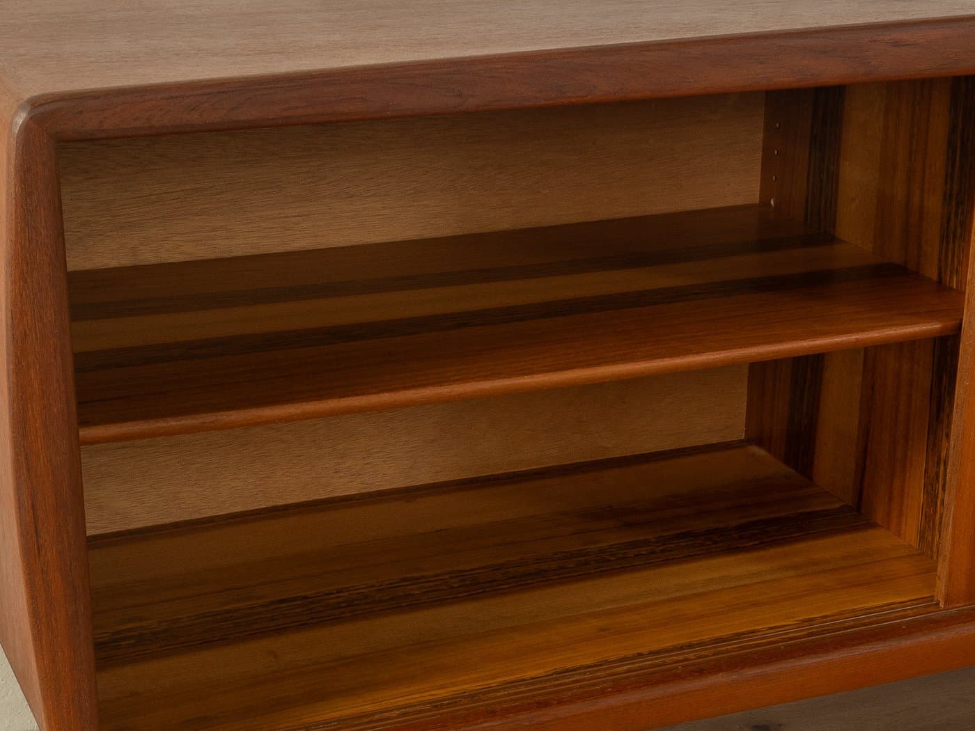 Kredens, teak brązowy, Dania, lata 60. - 279879