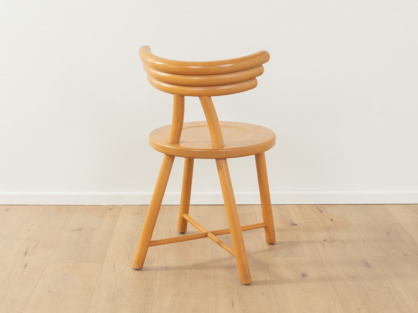 Pair of postmodern chairs, brown beech, Germany, 1980s - 279601