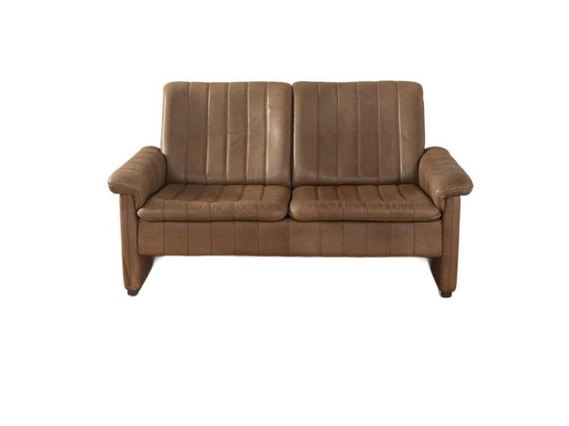Sofa DS-83, brązowy, skóra, de Sede, Szwajcaria, lata 70.