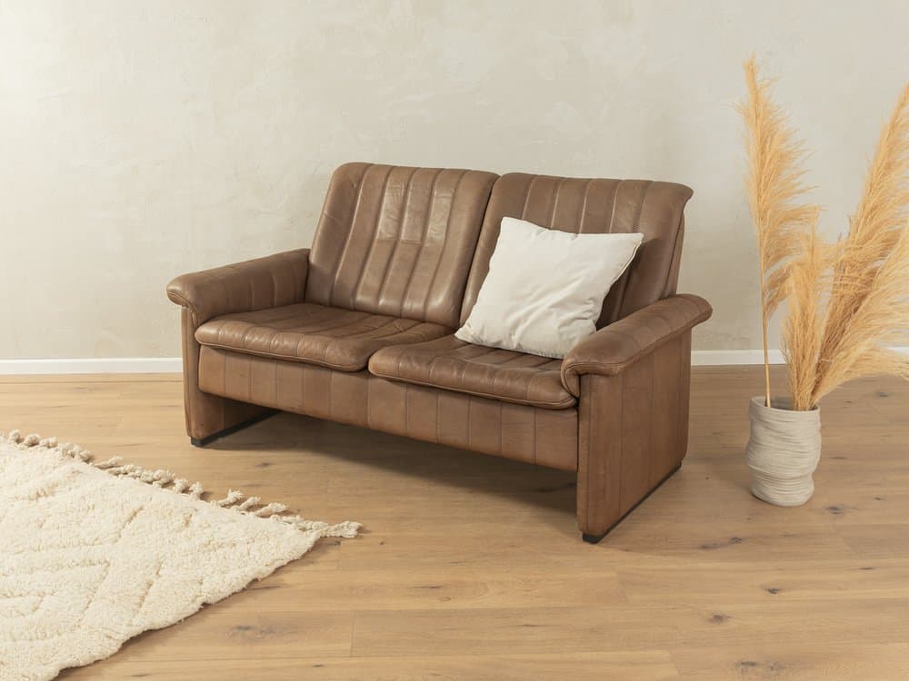 Sofa DS-83, brązowy, skóra, de Sede, Szwajcaria, lata 70. - 279457