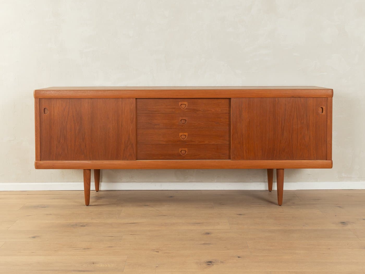 Sideboard Bramin, brown teak, Bramin Mobler, Denmark, 1960s. - 279454