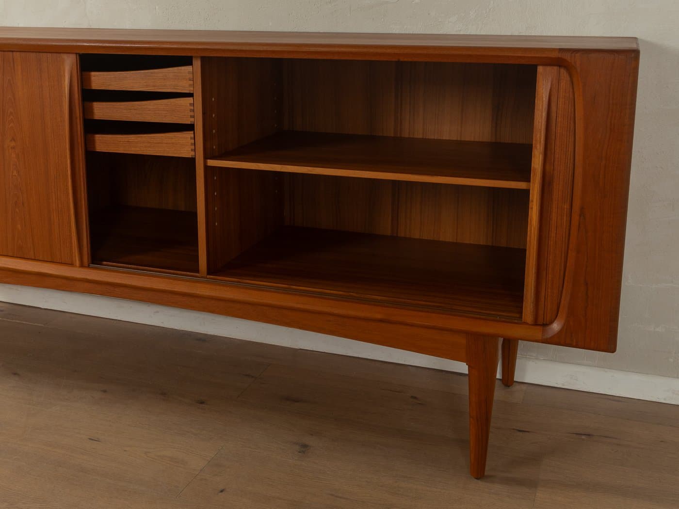 Sideboard 156, brązowy, teak, Dania, lata 60. - 279324