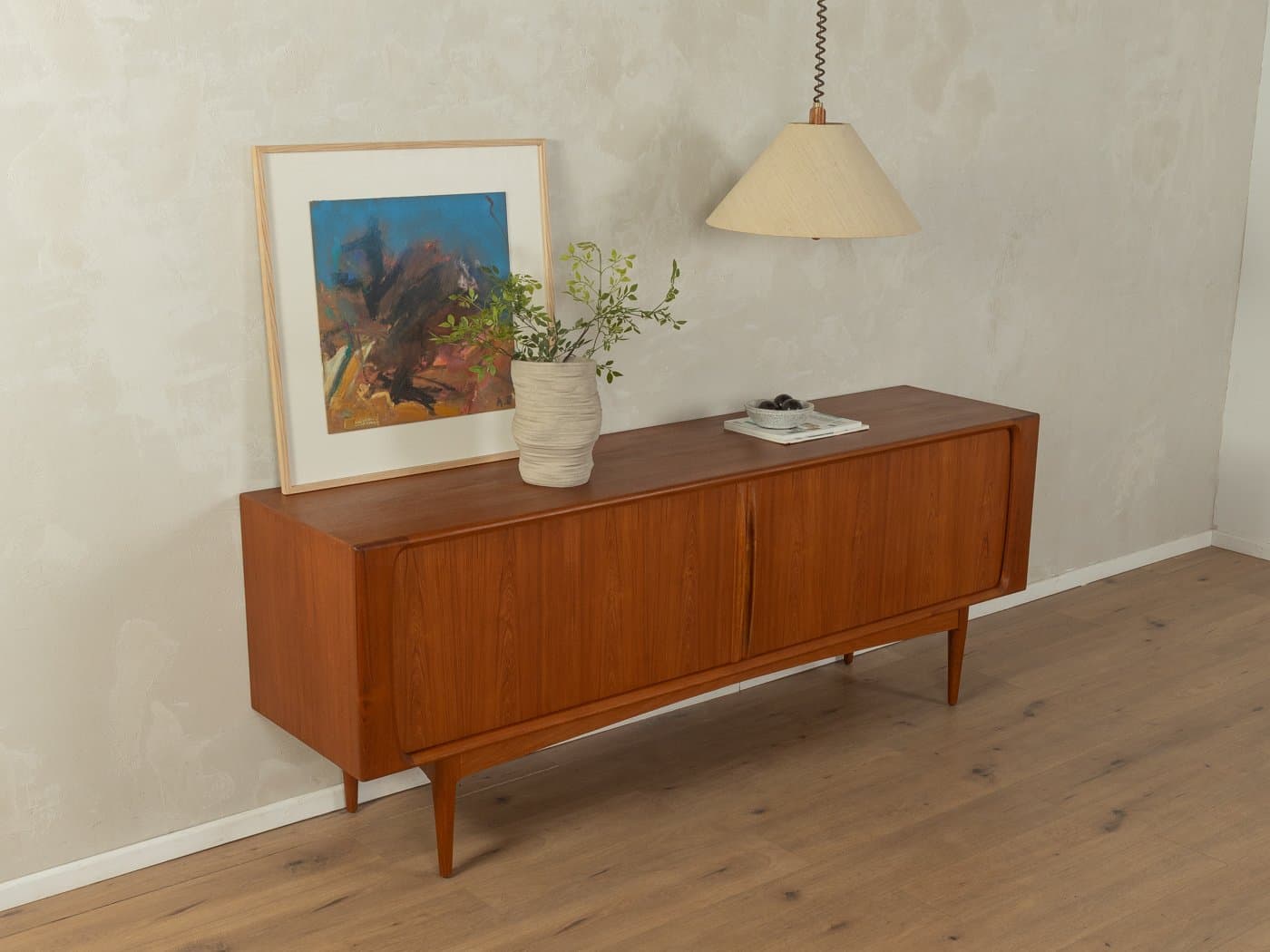 Sideboard 156, brązowy, teak, Dania, lata 60. - 279320