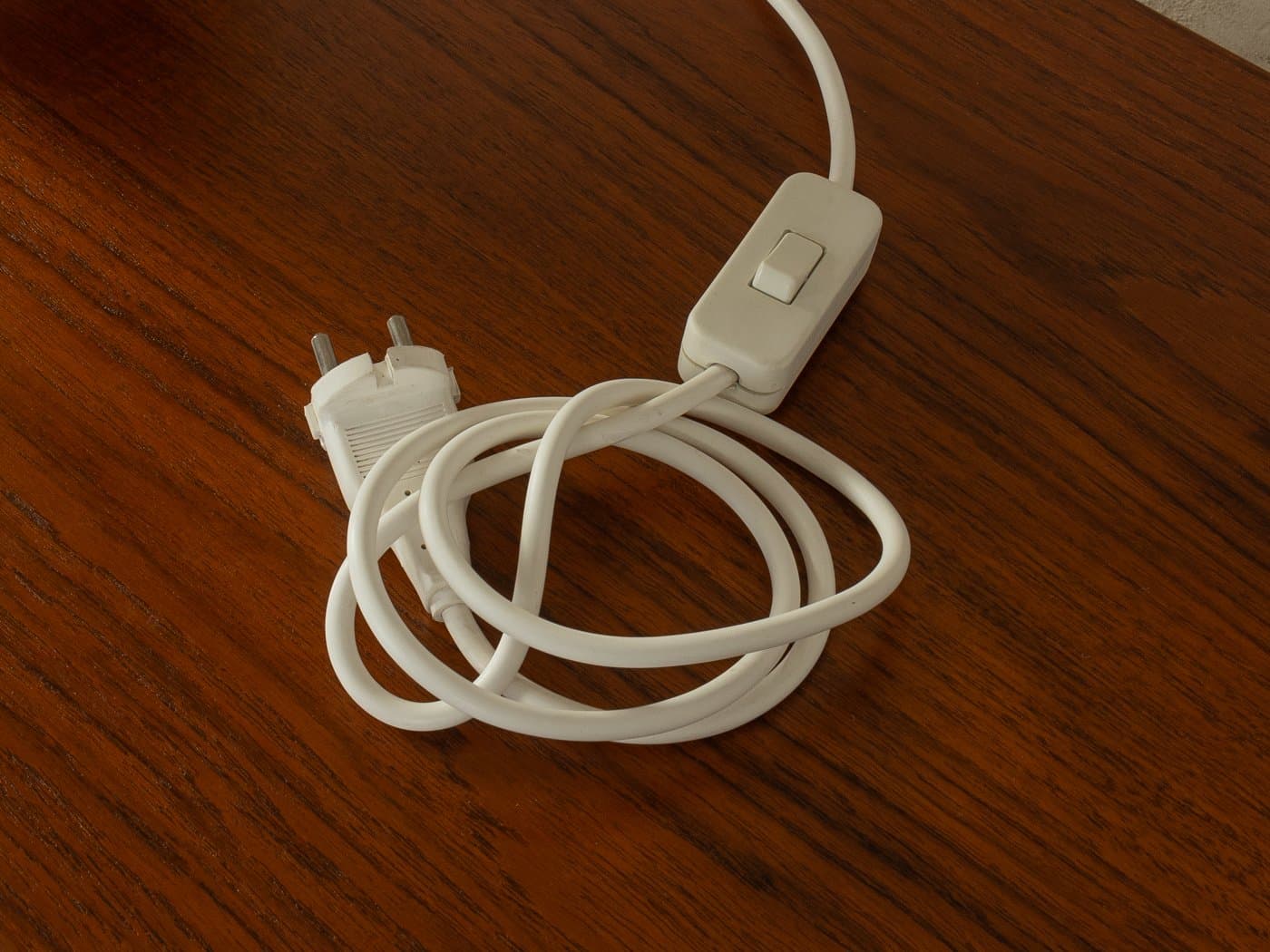 Table Lamp Bubble, brown ceramic, cream silk, Kaiser Leuchten, Germany, 1960s. - 279274