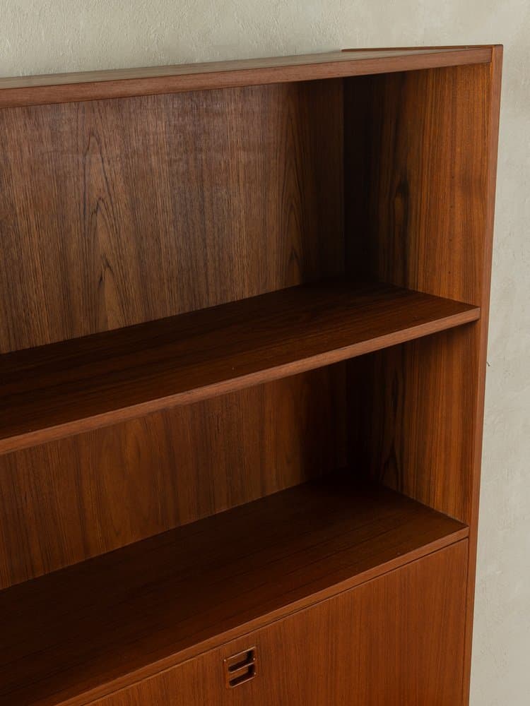 Sekretarzyk, teak brązowy, Niemcy, lata 60. - 279241