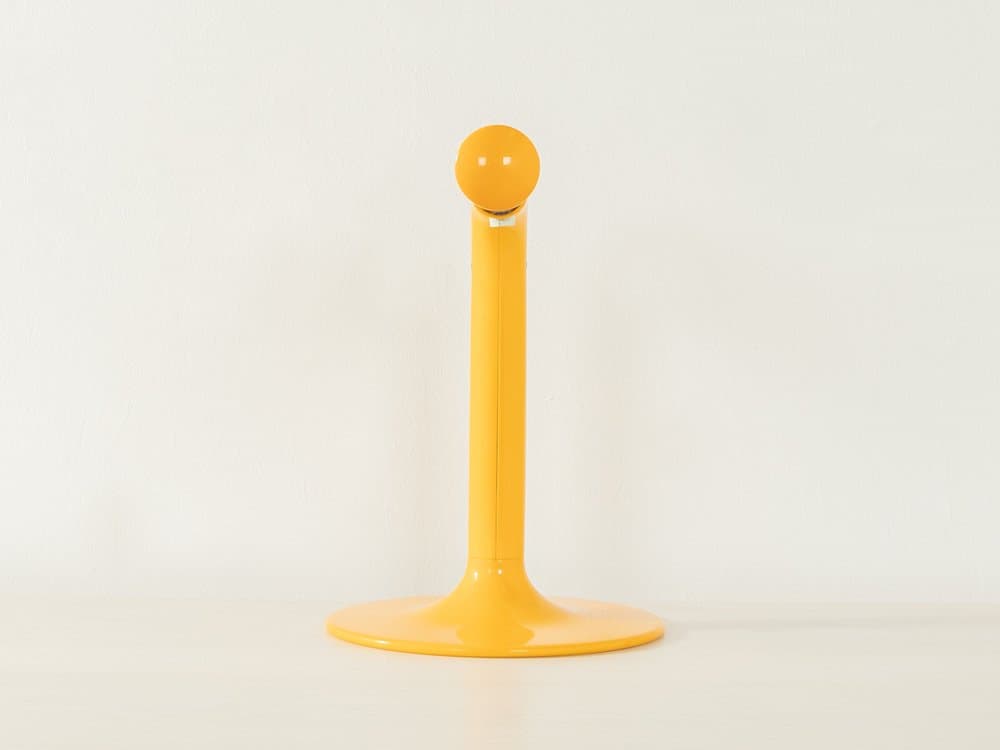 Desk Lamp Tube, yellow, metal, plastic, Ateljé Lyktan, Sweden, 1970s. - 279198