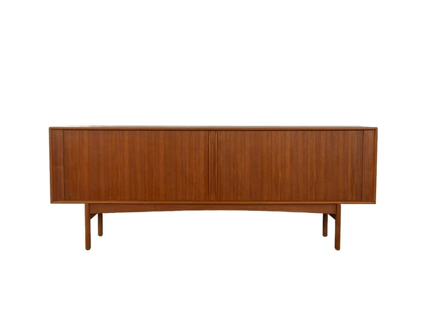 Kredens, brązowy, teak, Dania, lata 60.