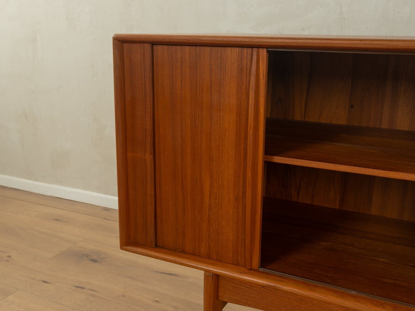 Kredens, brązowy, teak, Dania, lata 60. - 279116