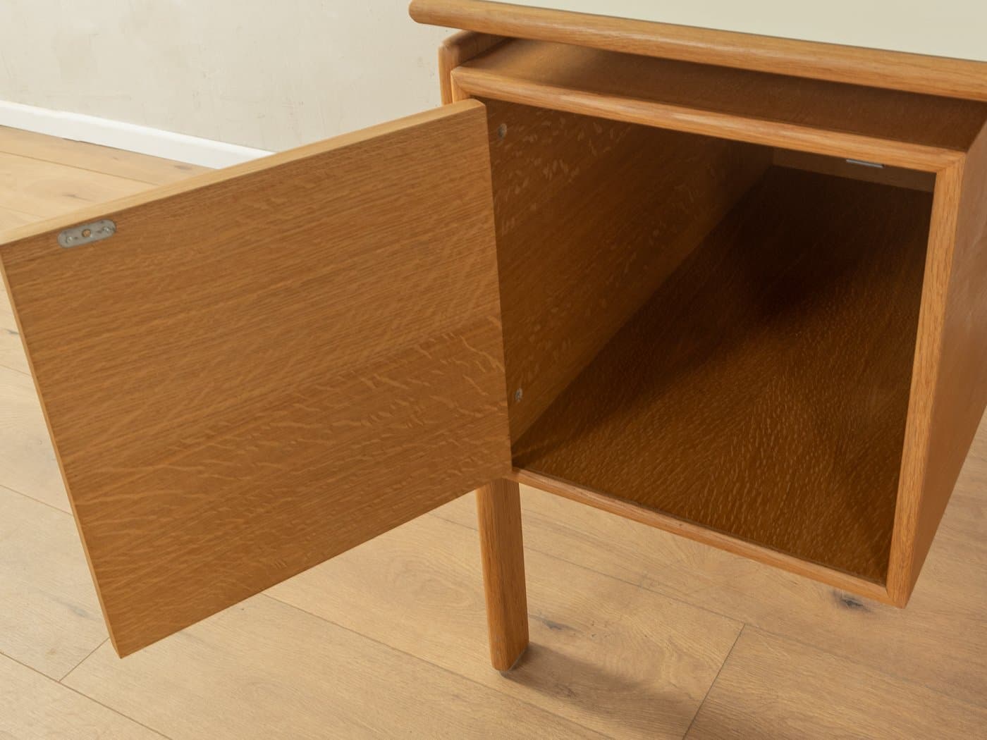 Desk, beige oak, by A. Vodder, Denmark, 1960s - 279043