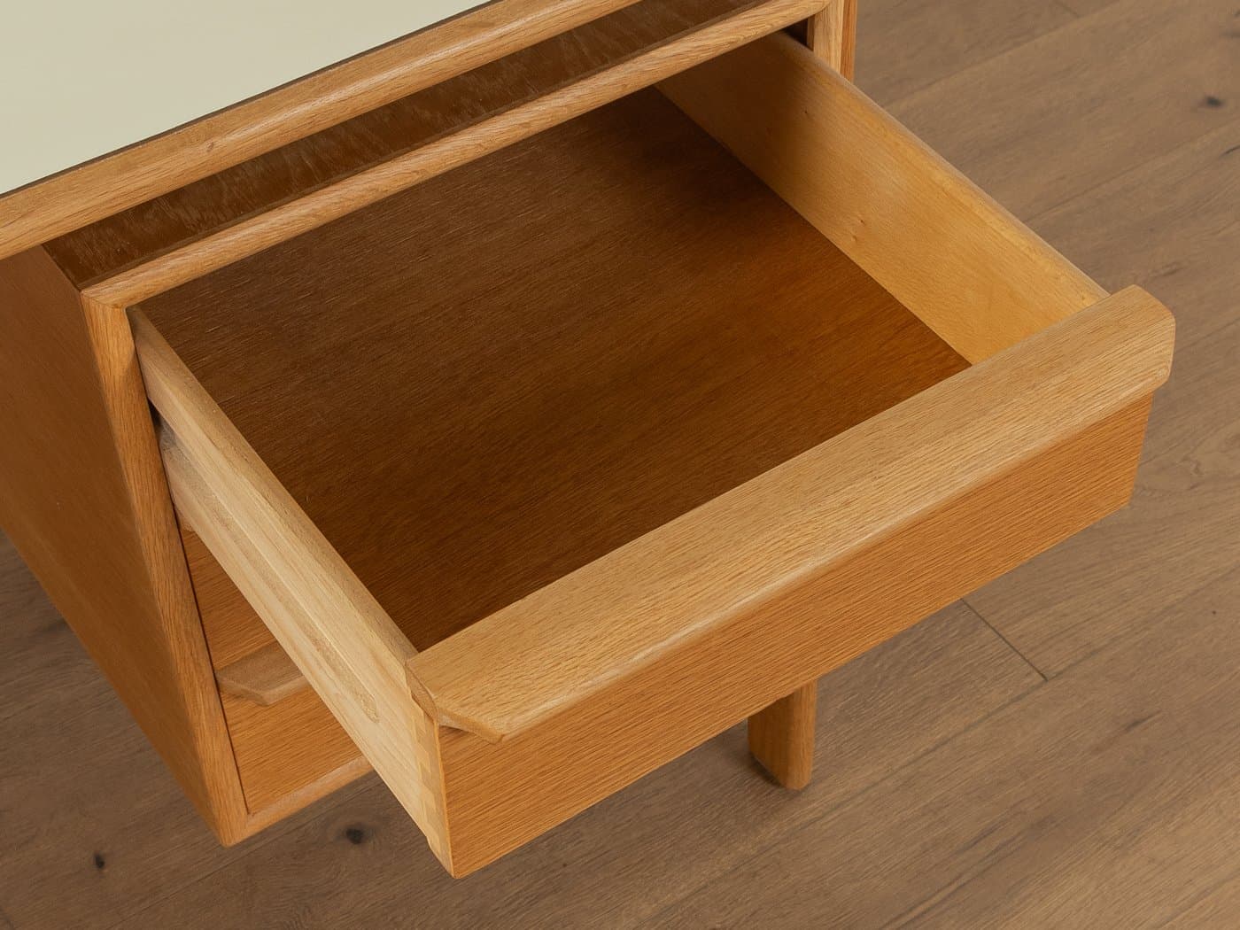 Desk, beige oak, by A. Vodder, Denmark, 1960s - 279042