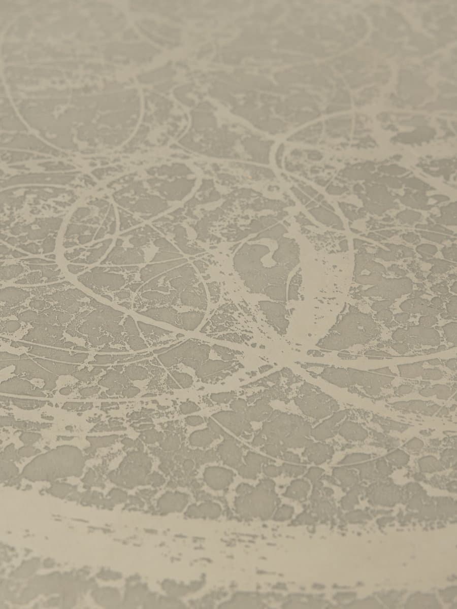 Coffee table, grey stainless steel, brown walnut, by H. Lilienthal, Germany, 1970s. - 279035