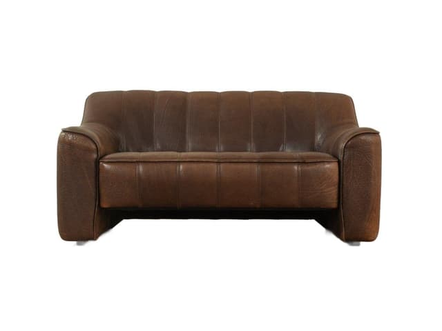 Sofa DS-44, brązowy, skóra, de Sede, Szwajcaria, lata 70. - WYMIARY