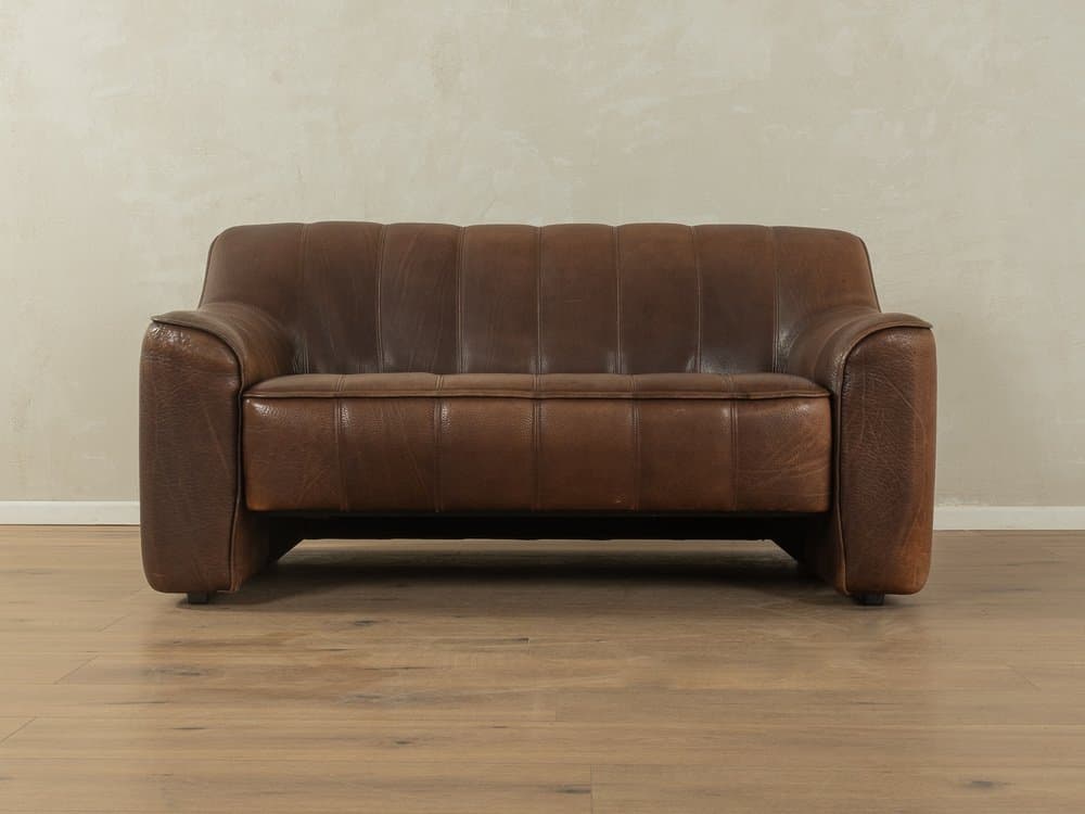 Sofa DS-44, brązowy, skóra, de Sede, Szwajcaria, lata 70. - 278980