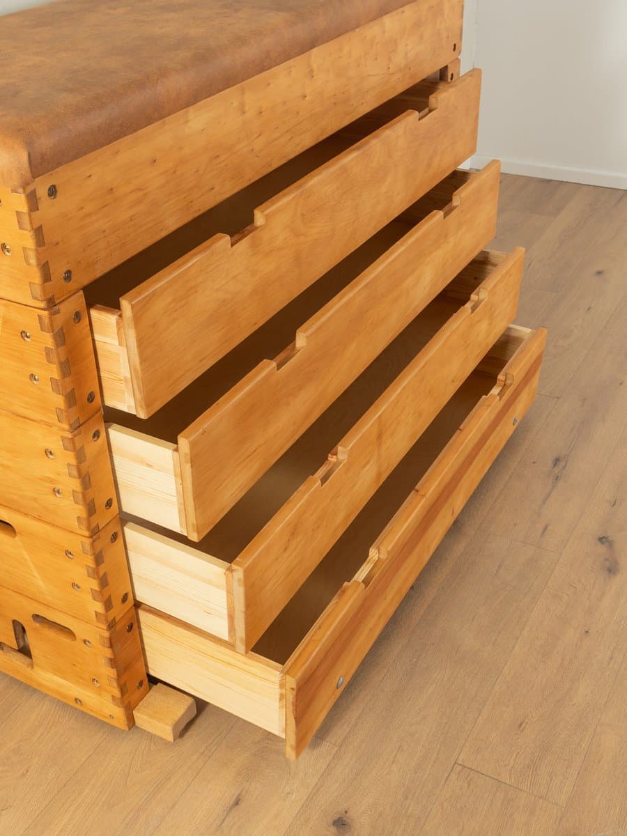 Komoda, brązowy, buk, Niemcy, lata 60. - 278947