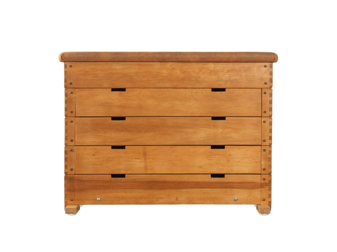 Komoda, brązowy, buk, Niemcy, lata 60.