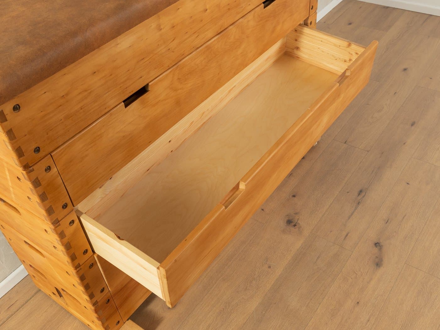 Komoda, brązowy, buk, Niemcy, lata 60. - 278949