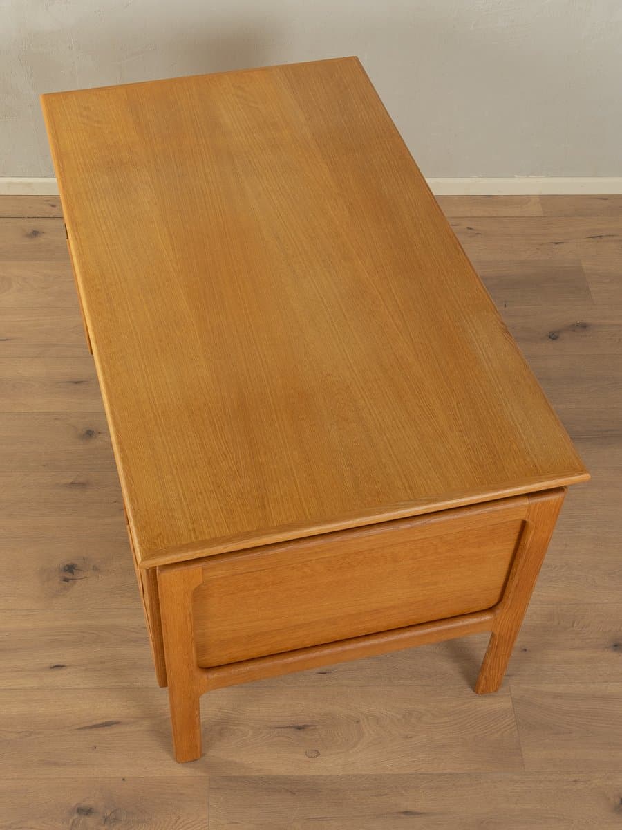 Desk, brown oak, by A. Vodder, Germany, 1960s. - 278729
