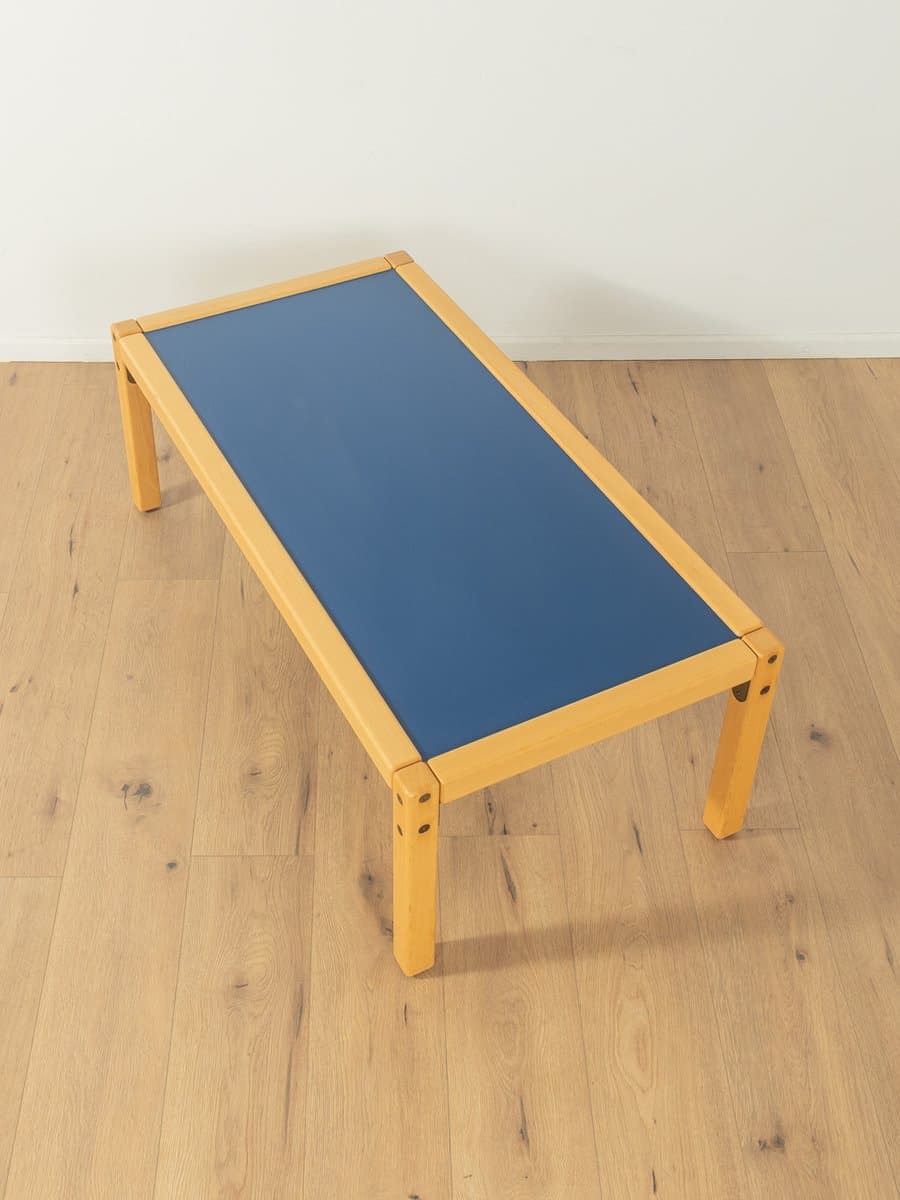 Desk Profilsystem, beech beige, blue Formica, Flötotto, Germany, 1970s. - 278628