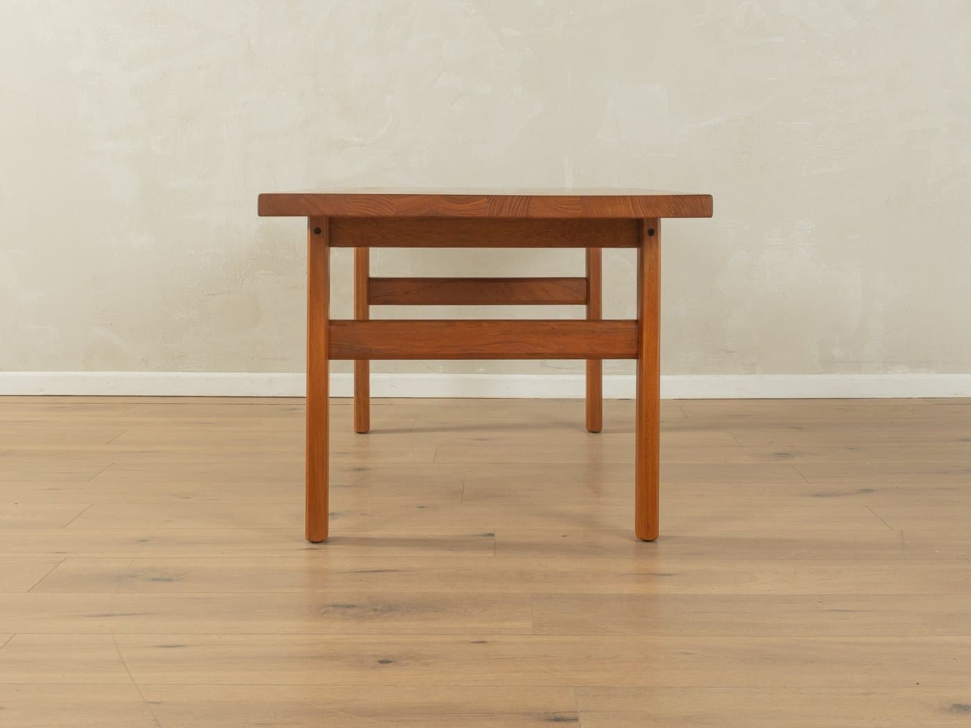 Stolik kawowy, brązowy, teak, Dania, lata 60. - 278572