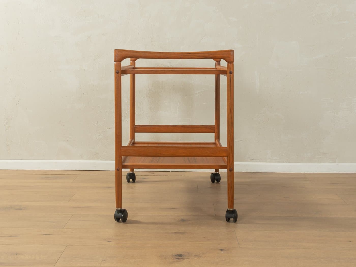 Barek na kółkach, teak brązowy, Dania, lata 60. - 278547