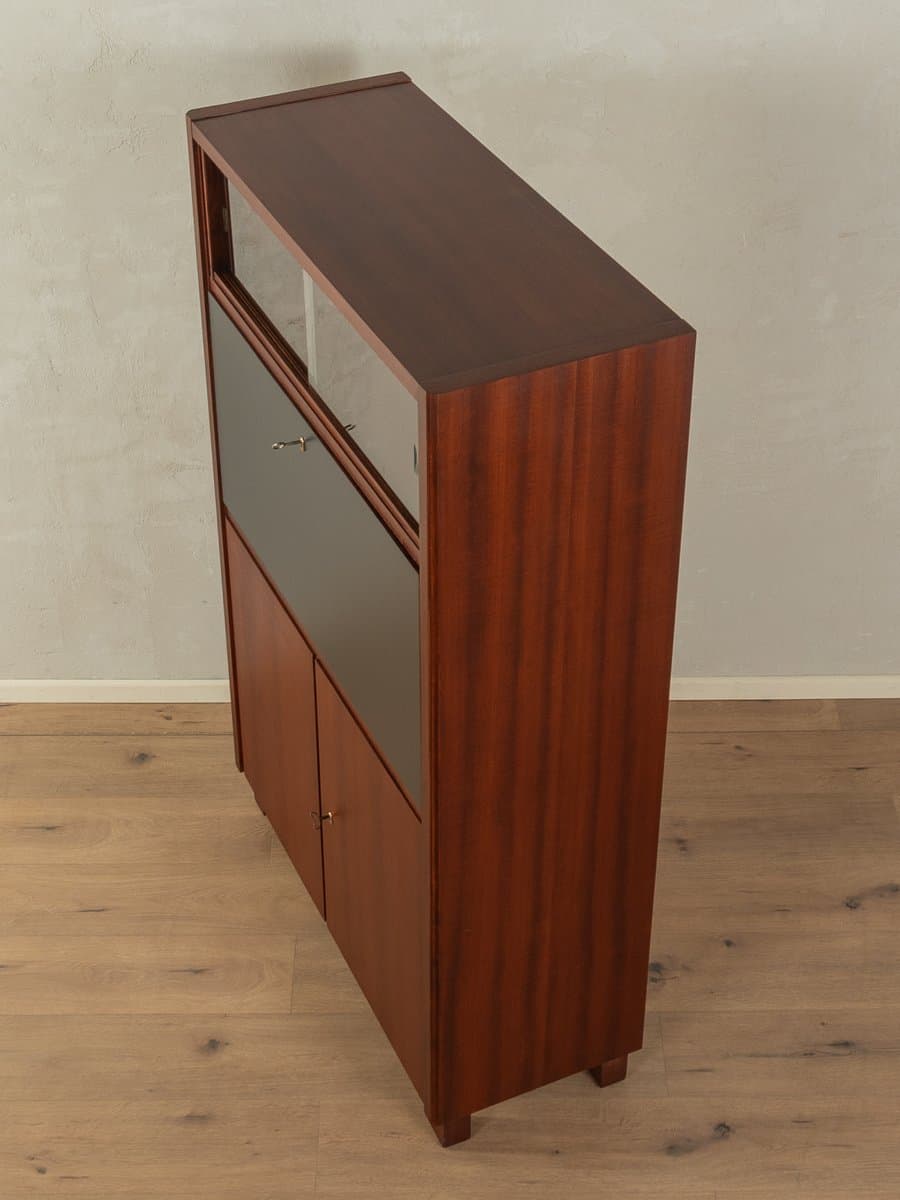 Sekretarzyk, brązowy, drewno, Niemcy, lata 50. - 278490