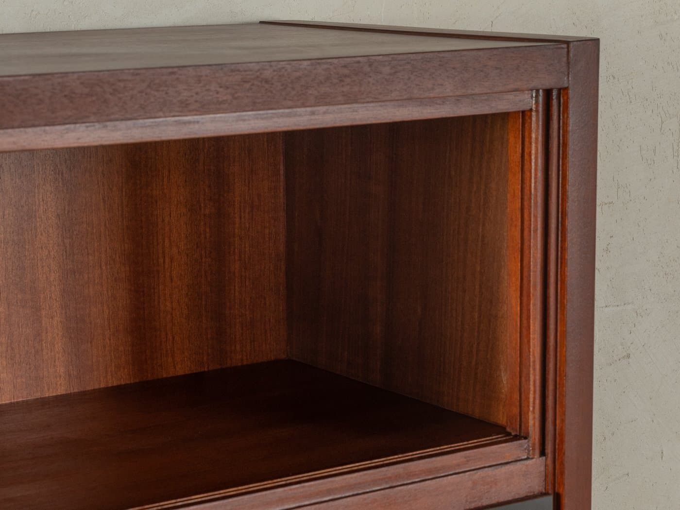 Sekretarzyk, brązowy, drewno, Niemcy, lata 50. - 278494